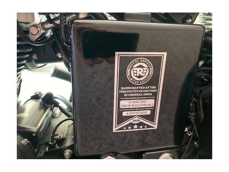 ROYAL ENFIED BLACK TRIBUTE 500